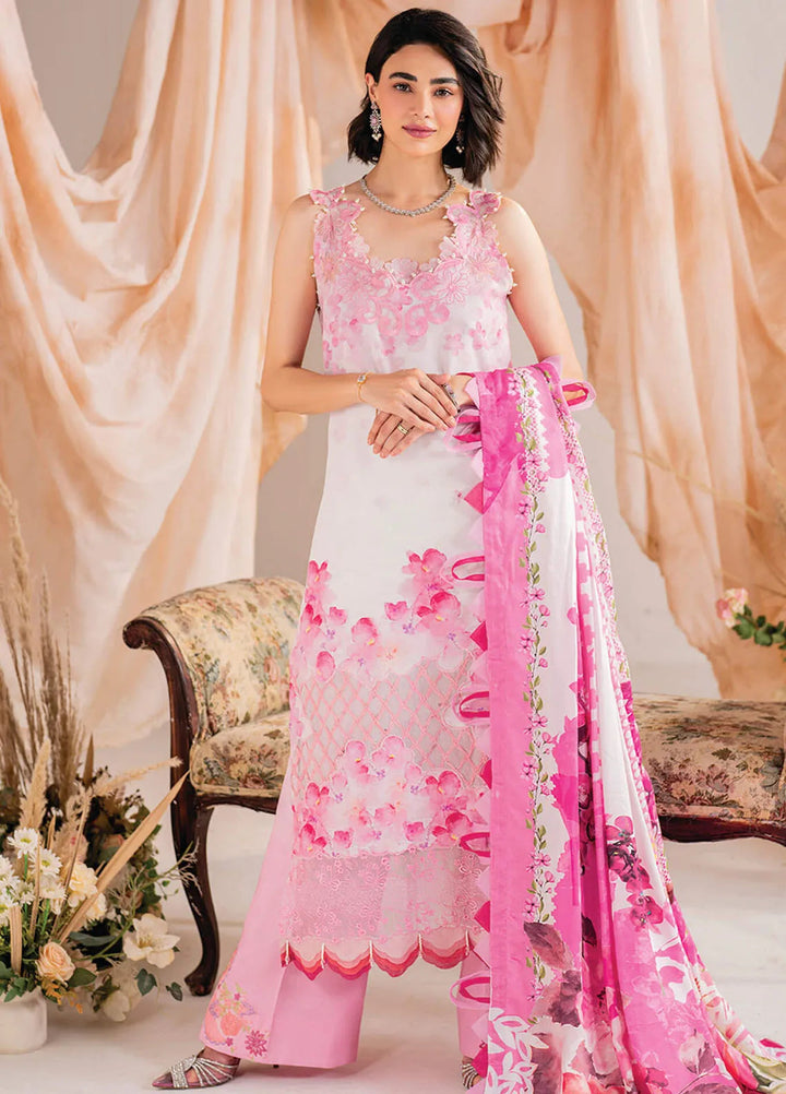 Meraki By Asifa And Nabeel Embroidered Khaddar Suit Unstitched 3 Piece AN24MW MW-11 Fleur - Winter Collection