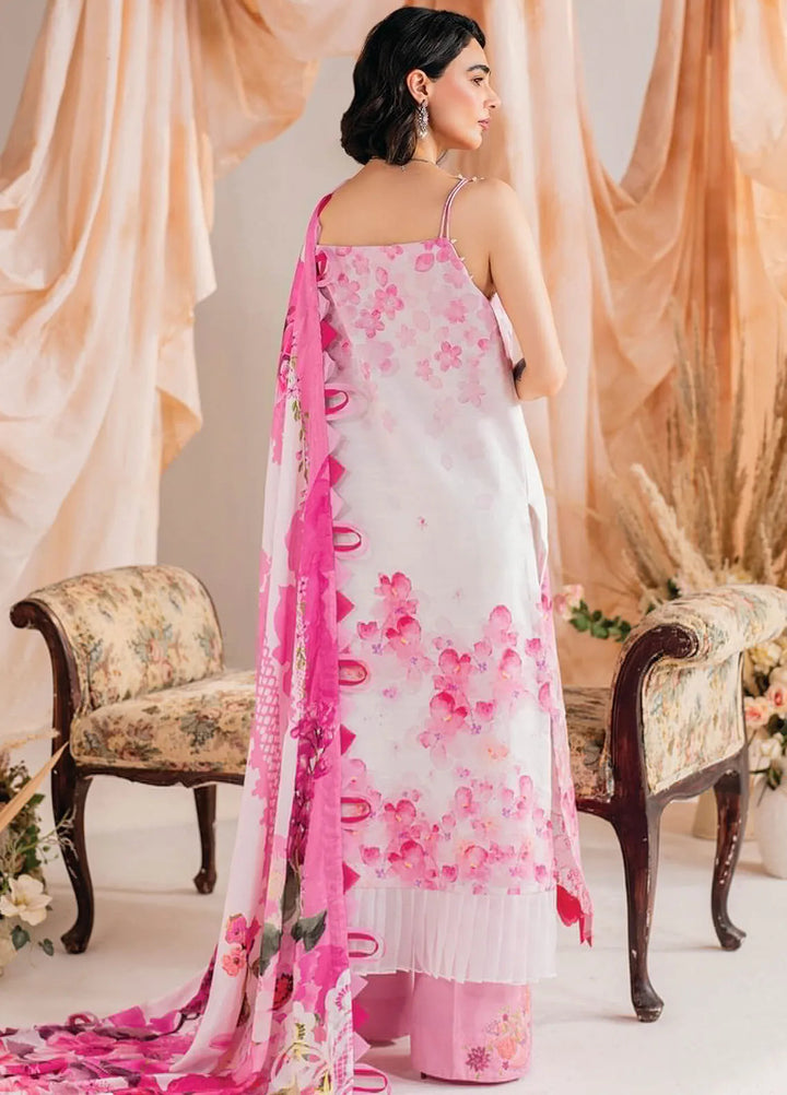 Meraki By Asifa And Nabeel Embroidered Khaddar Suit Unstitched 3 Piece AN24MW MW-11 Fleur - Winter Collection