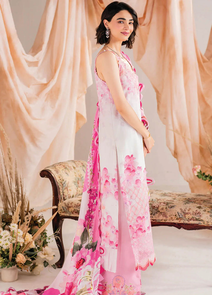 Meraki By Asifa And Nabeel Embroidered Khaddar Suit Unstitched 3 Piece AN24MW MW-11 Fleur - Winter Collection