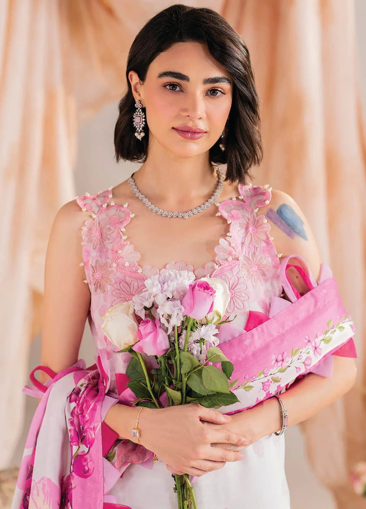 Meraki By Asifa And Nabeel Embroidered Khaddar Suit Unstitched 3 Piece AN24MW MW-11 Fleur - Winter Collection