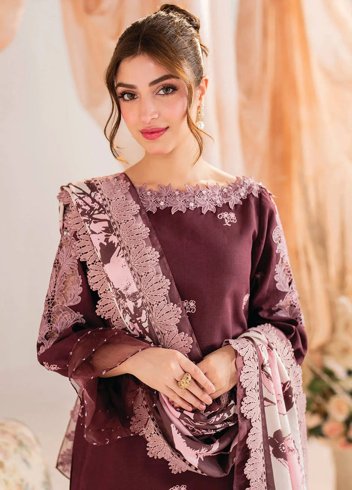 Meraki By Asifa And Nabeel Embroidered Khaddar Suit Unstitched 3 Piece AN24MW MW-12 Elysian - Winter Collection