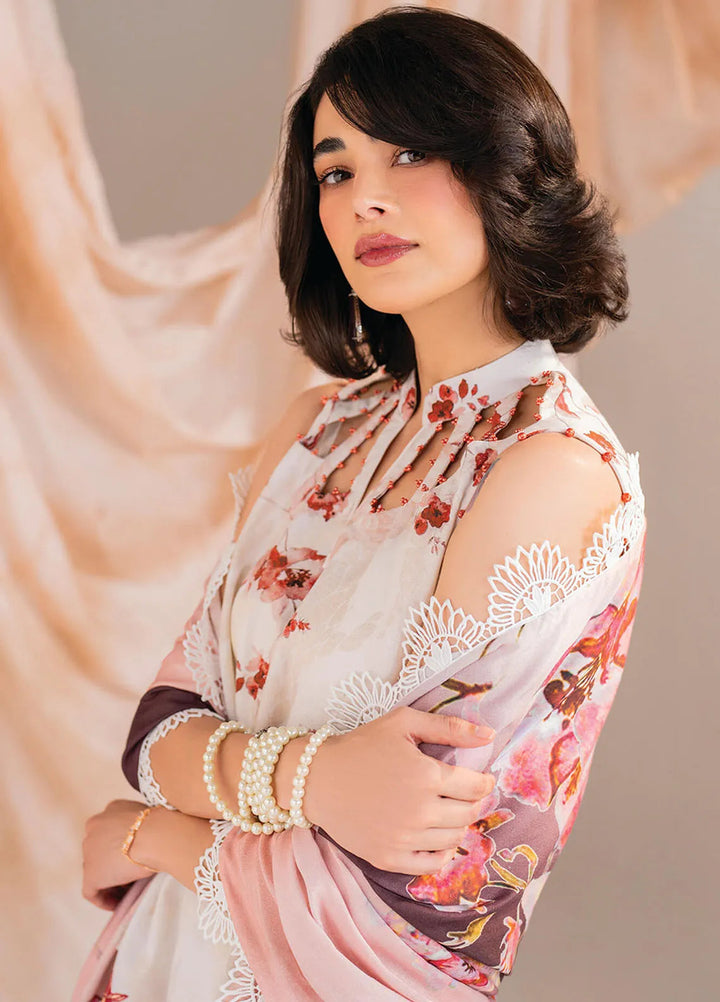 Meraki By Asifa And Nabeel Embroidered Khaddar Suit Unstitched 3 Piece AN24MW MW-15 Embroider - Winter Collection