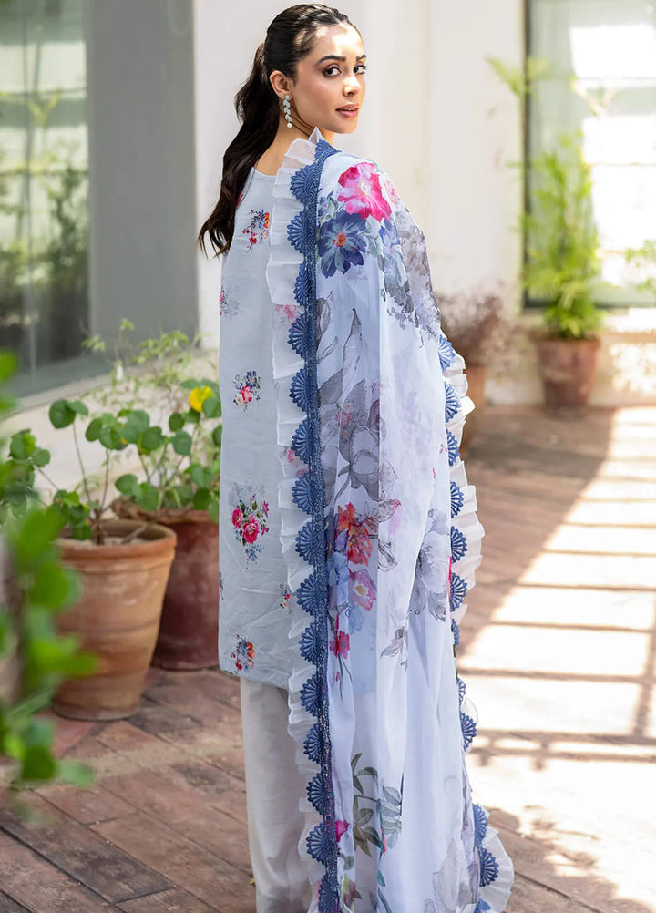 Meraki By Asifa and Nabeel Embroidered Lawn Suits Unstitched 3 Piece AN24M2 MK-03 Pankh - Summer Collection