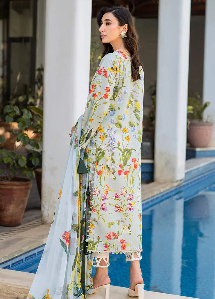 Meraki By Asifa and Nabeel Embroidered Lawn Suits Unstitched 3 Piece AN24M2 MK-04 Suroor - Summer Collection