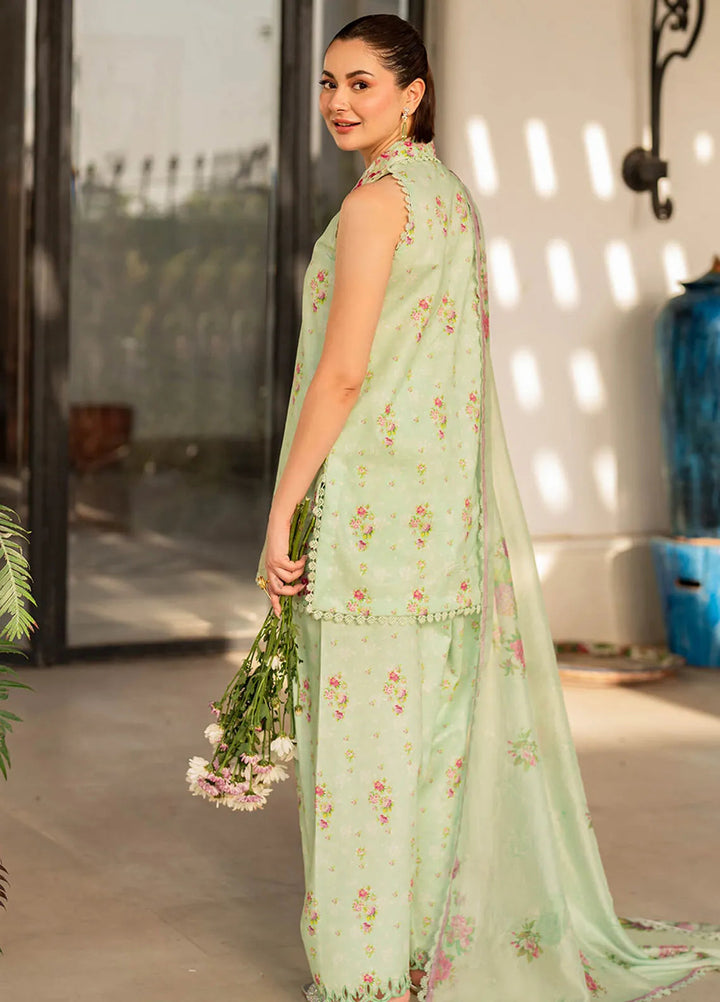 Meraki By Asifa and Nabeel Embroidered Lawn Suits Unstitched 3 Piece AN24M2 MK-11 Gul-e-Rana - Summer Collection
