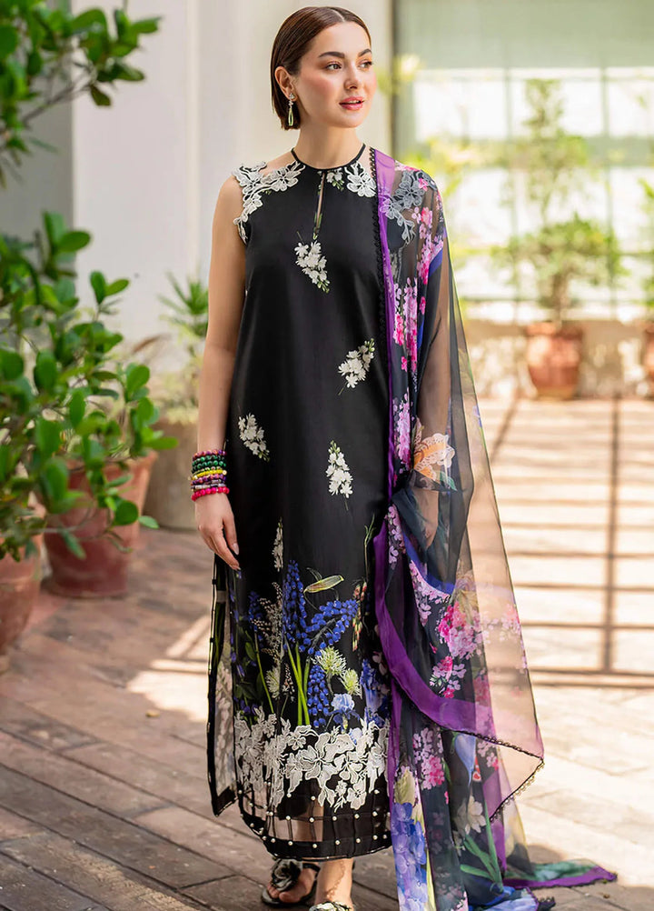 Meraki By Asifa and Nabeel Embroidered Lawn Suits Unstitched 3 Piece AN24M2 MK-14 Surma - Summer Collection