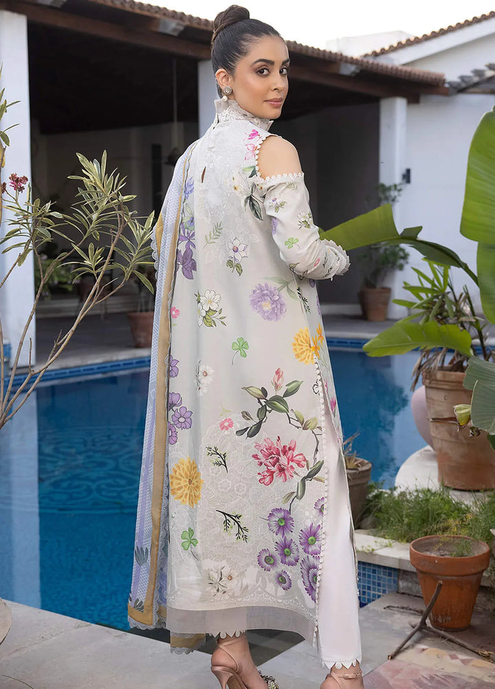 Meraki By Asifa and Nabeel Embroidered Lawn Suits Unstitched 3 Piece AN24M2 MK-16 Sarmayi - Summer Collection