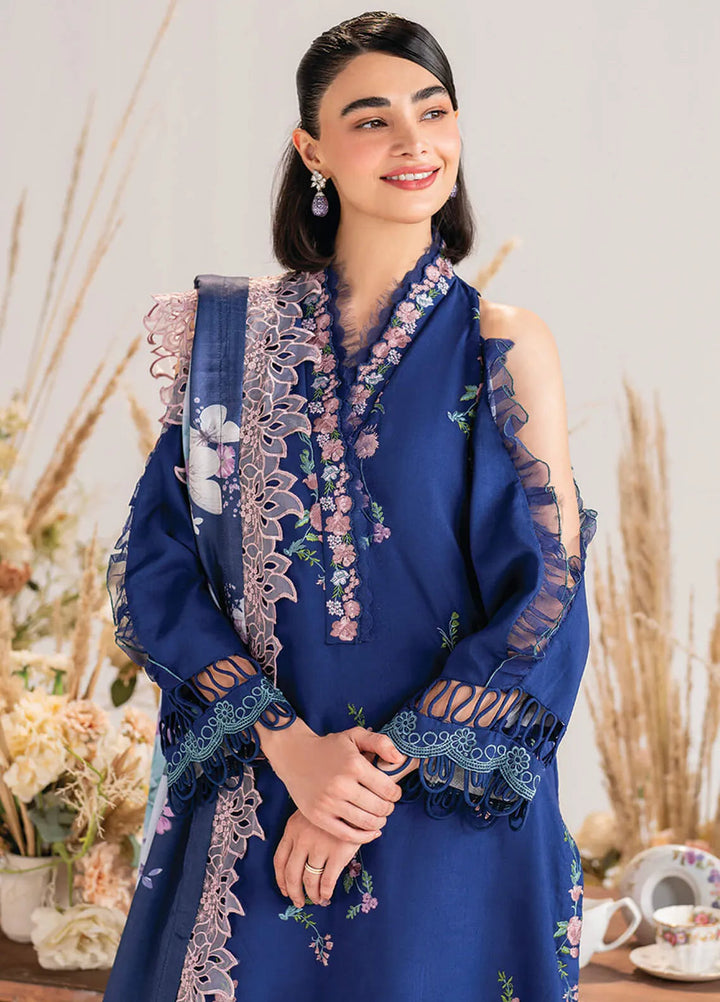 Meraki By Asifa And Nabeel Embroidered Viscose Suit Unstitched 3 Piece AN24MW MW-03 Frostbite - Winter Collection