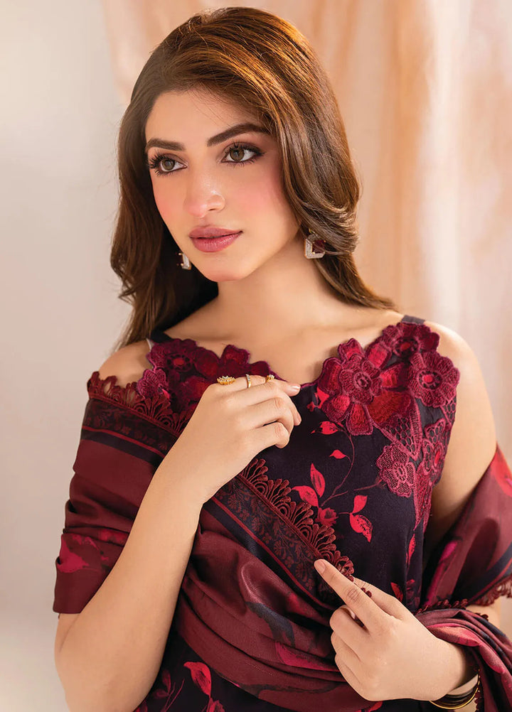 Meraki By Asifa And Nabeel Embroidered Viscose Suit Unstitched 3 Piece AN24MW MW-06 Aurum - Winter Collection