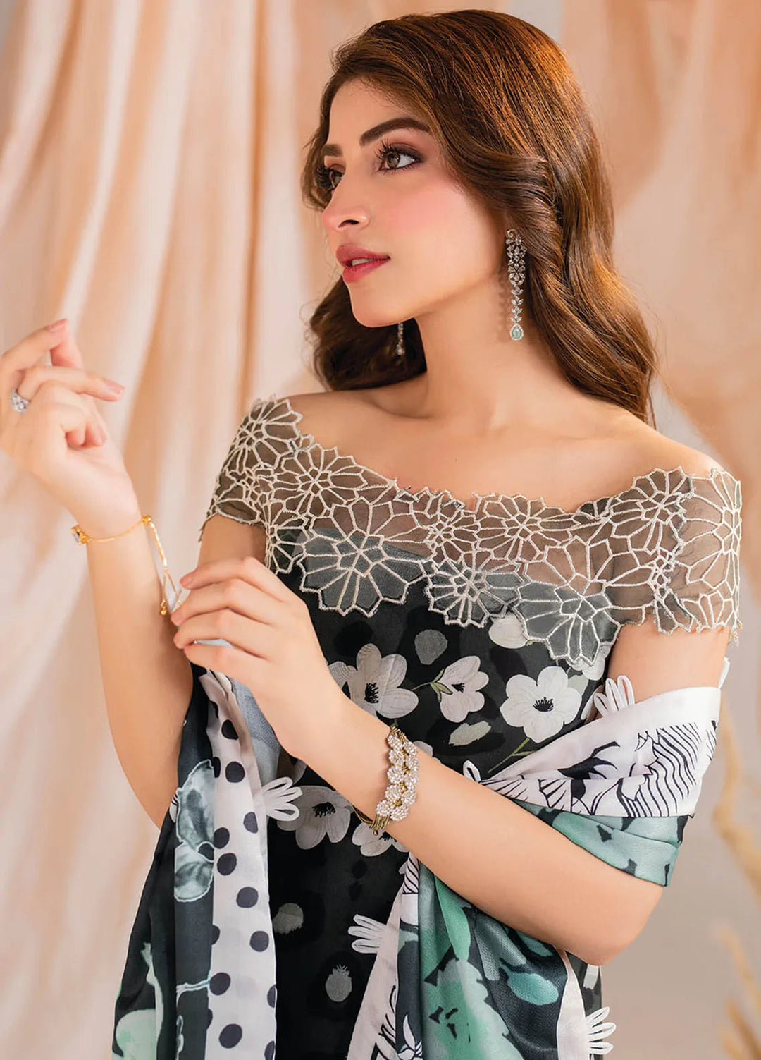 Meraki By Asifa And Nabeel Embroidered Viscose Suit Unstitched 3 Piece AN24MW MW-07 Dusk - Winter Collection