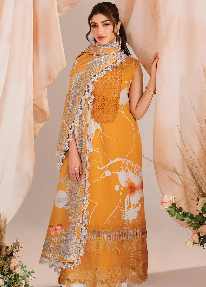 Meraki By Asifa And Nabeel Embroidered Viscose Suit Unstitched 3 Piece AN24MW MW-08 Solstice - Winter Collection