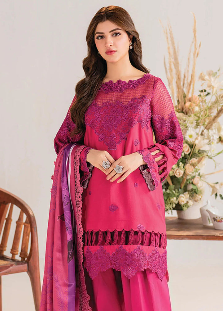 Meraki By Asifa And Nabeel Embroidered Viscose Suit Unstitched 3 Piece AN24MW MW-14 Essence - Winter Collection