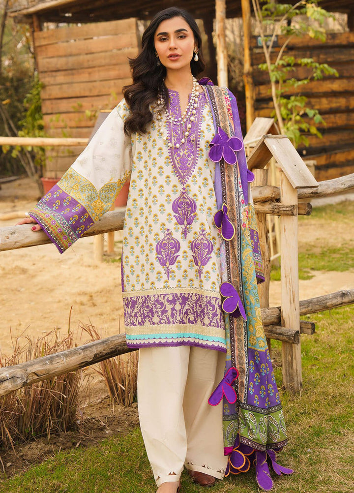 Meraki By Asifa Nabeel Embroidered Lawn Suits Unstitched 3 Piece AN24ML Alyssa - Spring Summer Collection