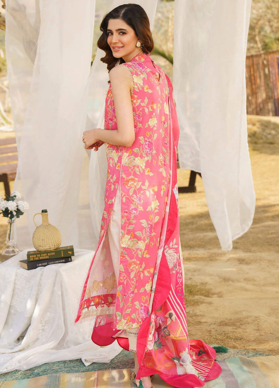 Meraki By Asifa Nabeel Embroidered Lawn Suits Unstitched 3 Piece AN24ML Anika - Spring Summer Collection