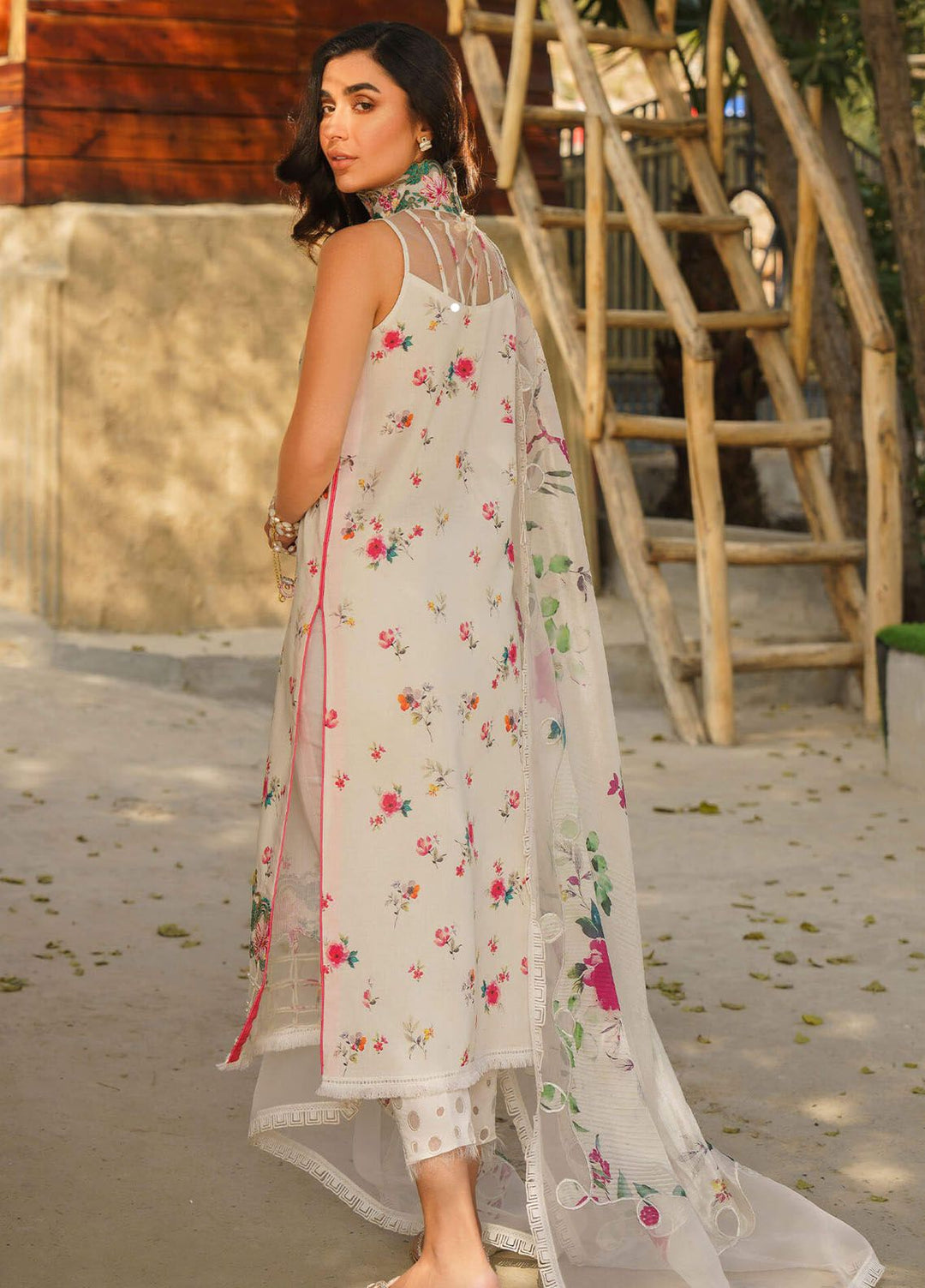 Meraki By Asifa Nabeel Embroidered Lawn Suits Unstitched 3 Piece AN24ML Aster - Spring Summer Collection