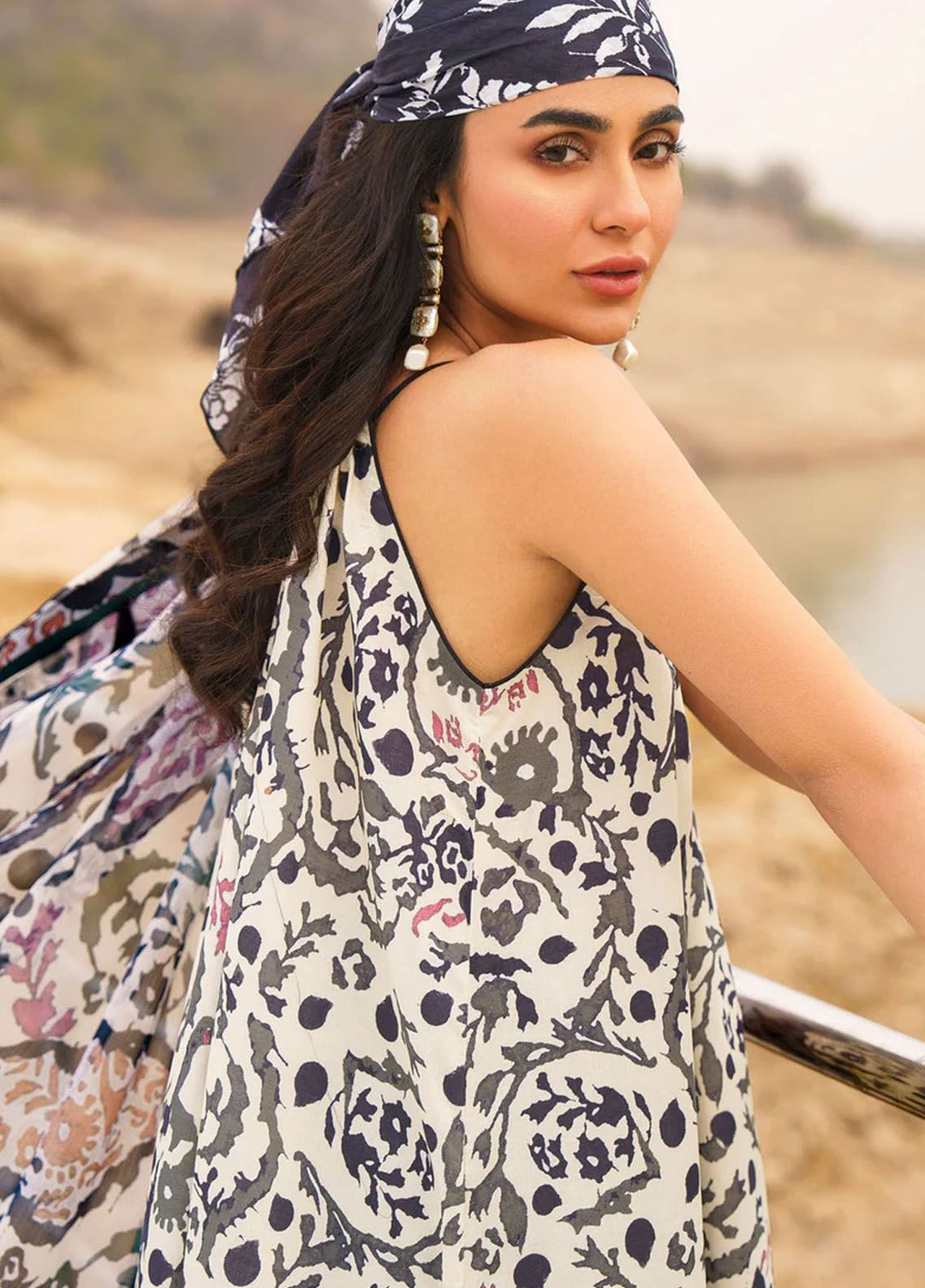 Meraki By Asifa Nabeel Embroidered Lawn Suits Unstitched 3 Piece AN24ML Begonia - Spring Summer Collection