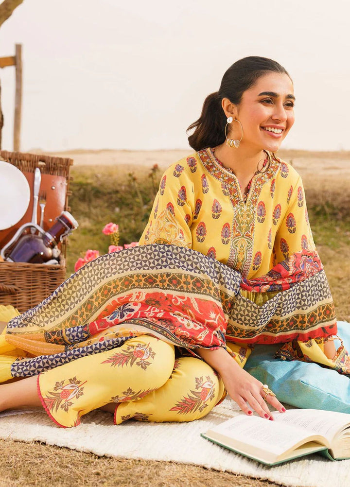 Meraki By Asifa Nabeel Embroidered Lawn Suits Unstitched 3 Piece AN24ML Sonnet - Spring Summer Collection