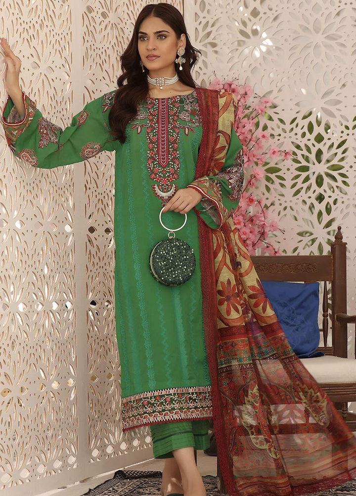 Meraki By Khas Embroidered Lawn Suits Unstitched 3 Piece KHS23M KOE-1891 - Summer Collection
