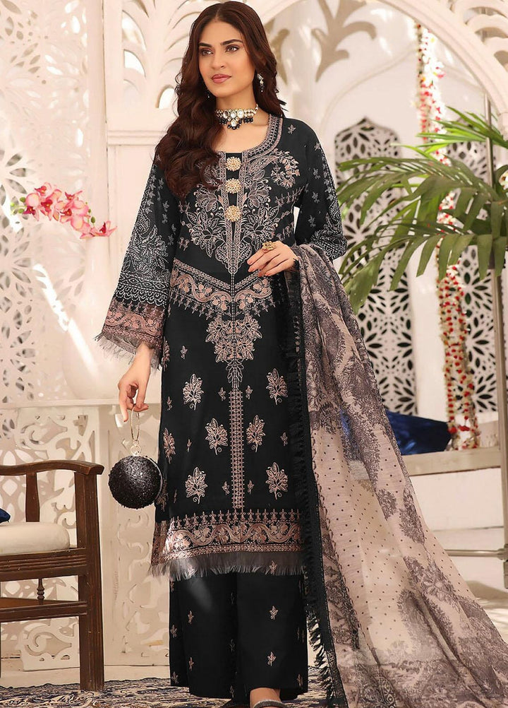 Meraki By Khas Embroidered Lawn Suits Unstitched 3 Piece KHS23M KOE-1893 - Summer Collection