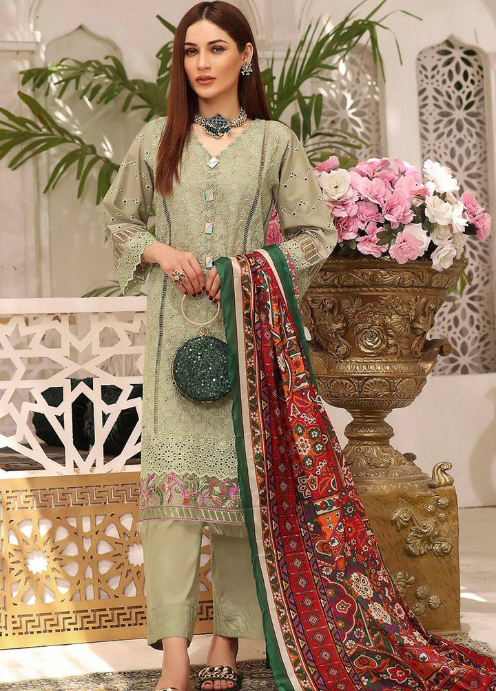 Meraki By Khas Embroidered Lawn Suits Unstitched 3 Piece KHS23M KSE-1808 - Summer Collection