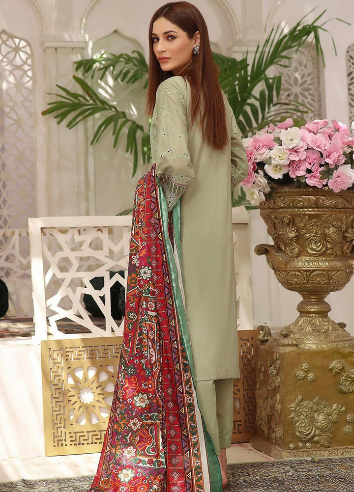 Meraki By Khas Embroidered Lawn Suits Unstitched 3 Piece KHS23M KSE-1808 - Summer Collection