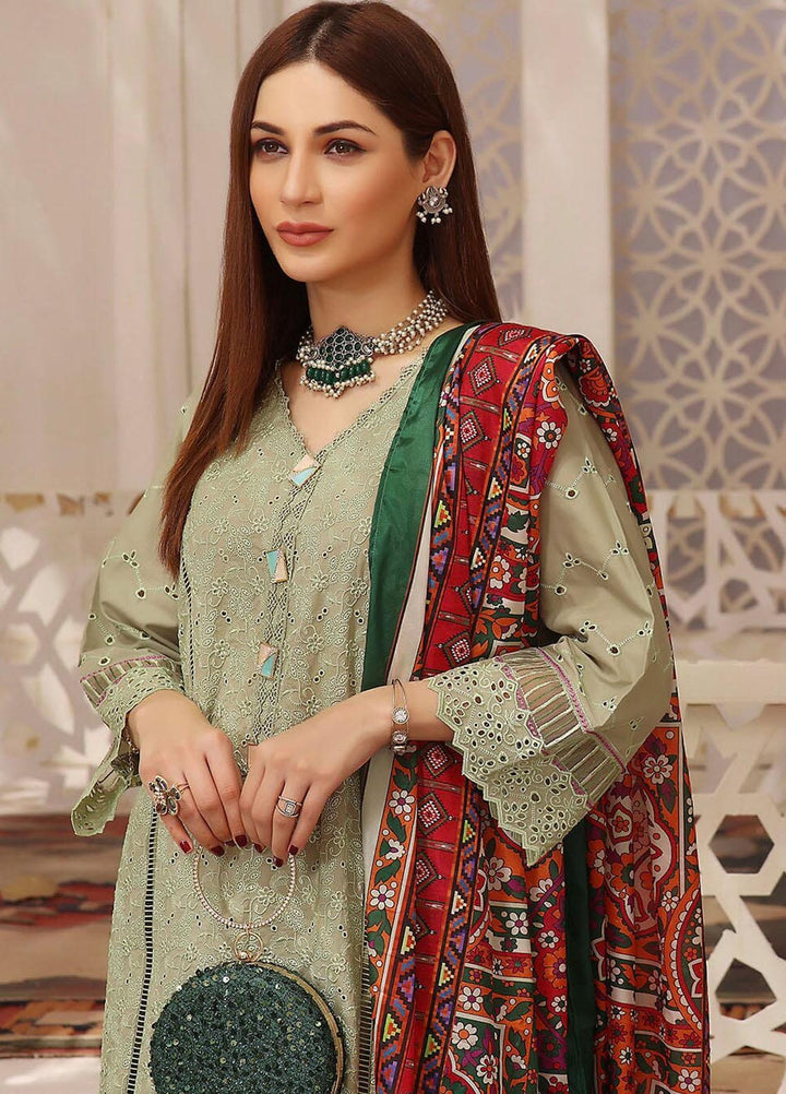 Meraki By Khas Embroidered Lawn Suits Unstitched 3 Piece KHS23M KSE-1808 - Summer Collection
