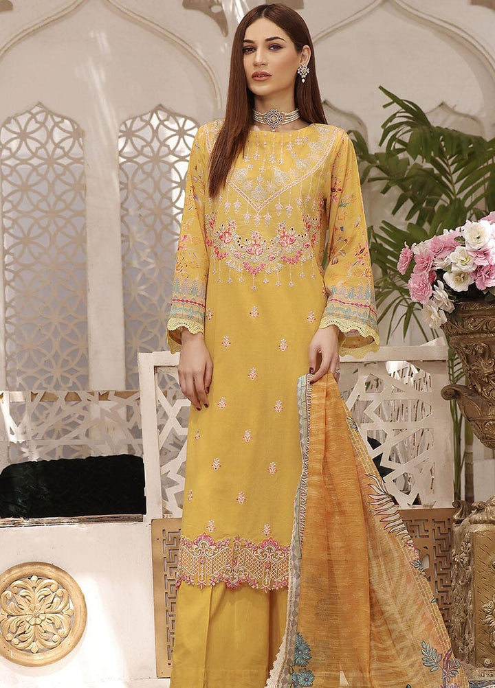 Meraki By Khas Embroidered Lawn Suits Unstitched 3 Piece KHS23M KOE-1894 - Summer Collection
