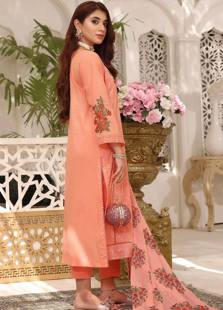 Meraki By Khas Embroidered Lawn Suits Unstitched 3 Piece KHS23M KSE-1809 - Summer Collection