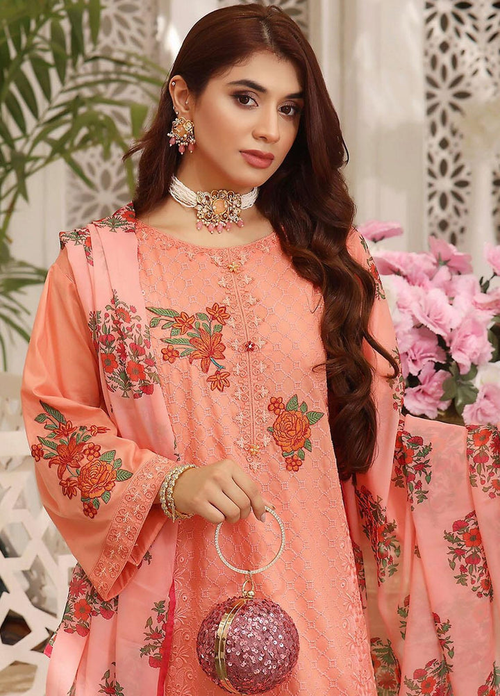 Meraki By Khas Embroidered Lawn Suits Unstitched 3 Piece KHS23M KSE-1809 - Summer Collection