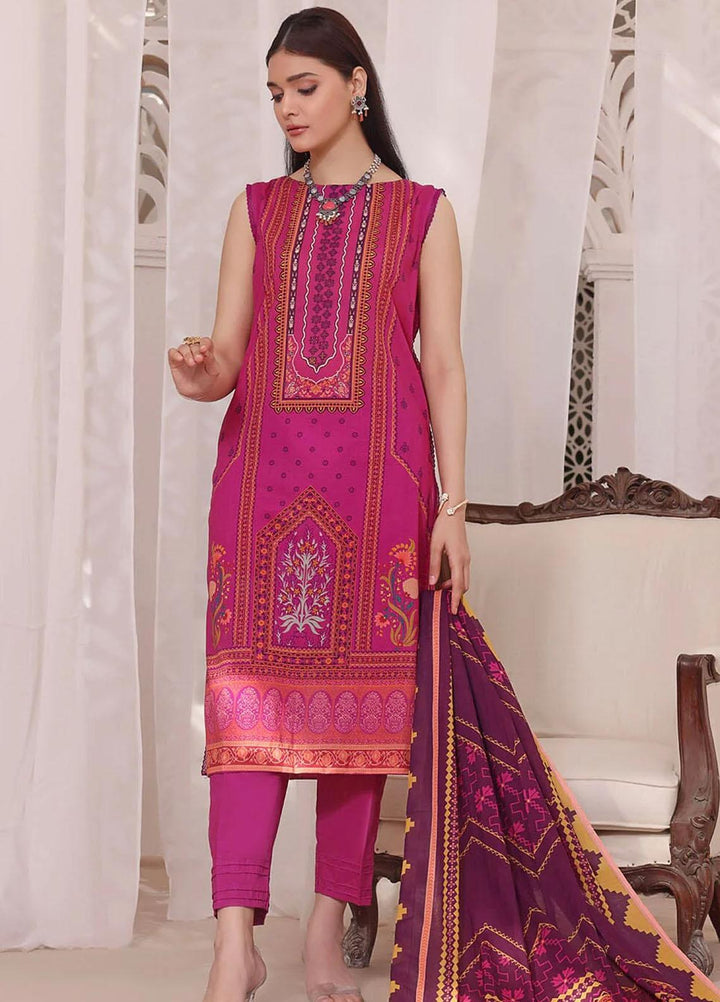 Meraki By Khas Printed Lawn Suits Unstitched 3 Piece KHS23M KLA-1857 - Summer Collection