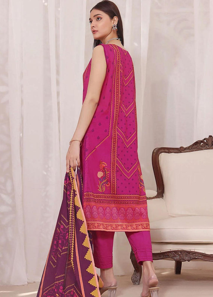 Meraki By Khas Printed Lawn Suits Unstitched 3 Piece KHS23M KLA-1857 - Summer Collection