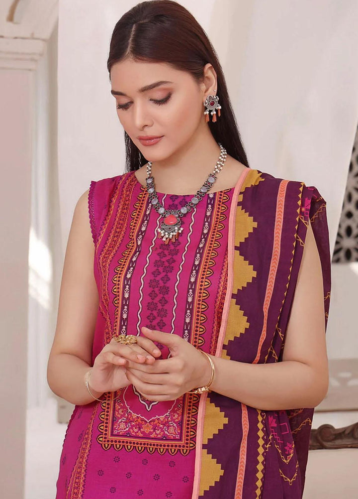 Meraki By Khas Printed Lawn Suits Unstitched 3 Piece KHS23M KLA-1857 - Summer Collection