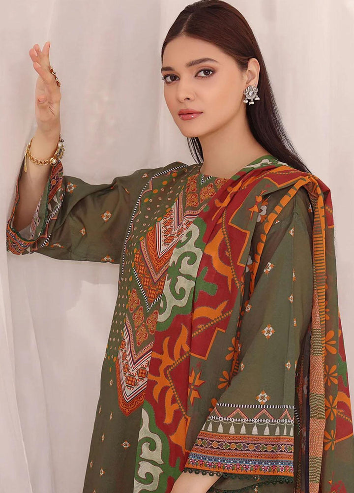 Meraki By Khas Printed Lawn Suits Unstitched 3 Piece KHS23M KLA-1859 - Summer Collection