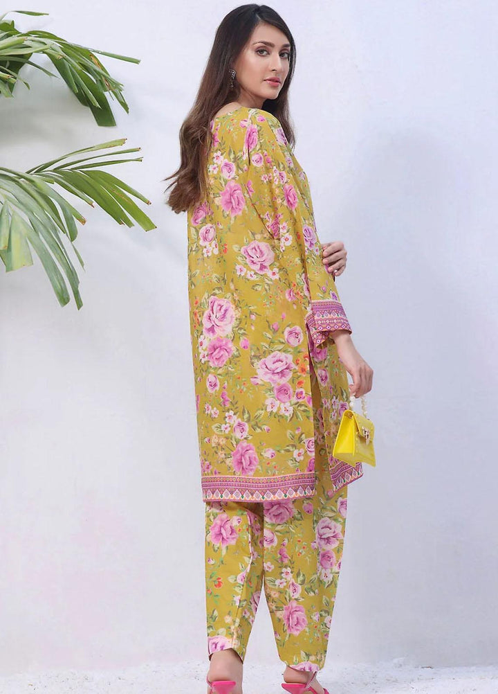 Meraki By Khas Printed Lawn Suits Unstitched 2 Piece KHS23M RKT-1906 - Summer Collection