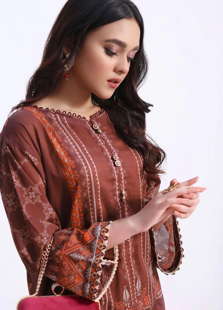 Meraki By Khas Printed Lawn Suits Unstitched 2 Piece KHS23M RKT-1907 - Summer Collection