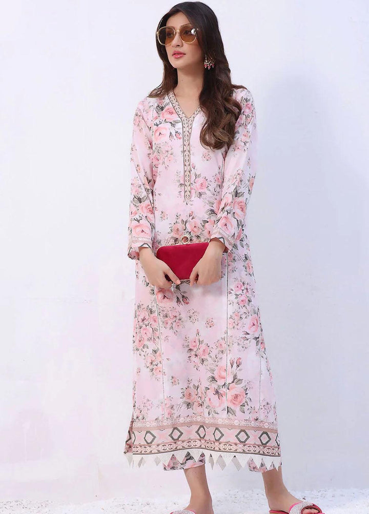 Meraki By Khas Printed Lawn Suits Unstitched 2 Piece KHS23M RKT-1908 - Summer Collection