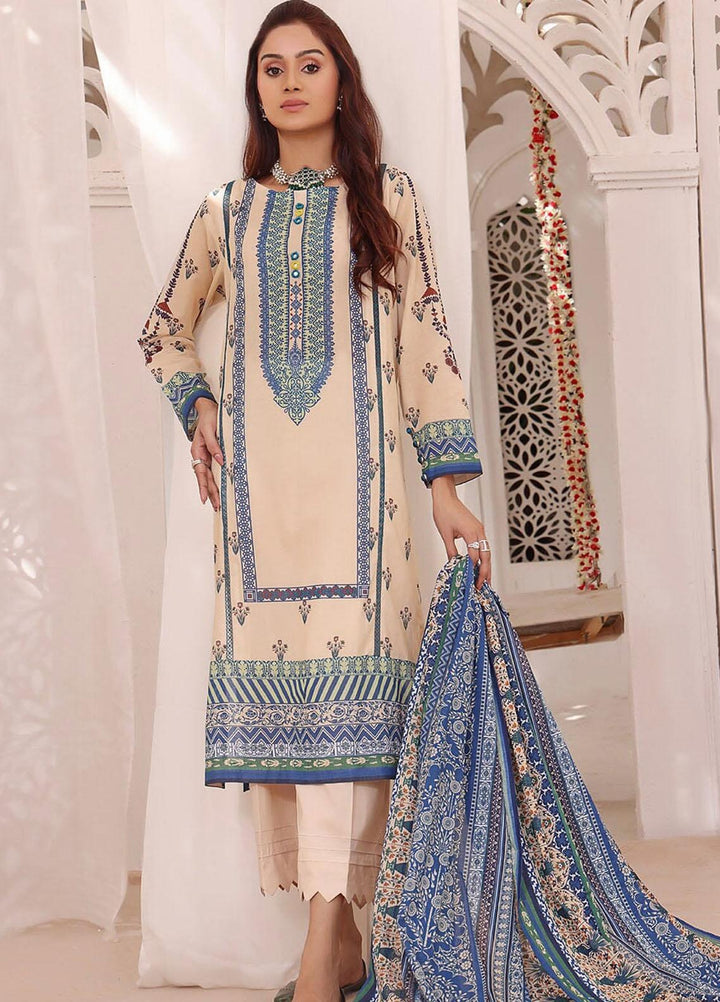 Meraki By Khas Printed Lawn Suits Unstitched 3 Piece KHS23M KLA-1863 - Summer Collection