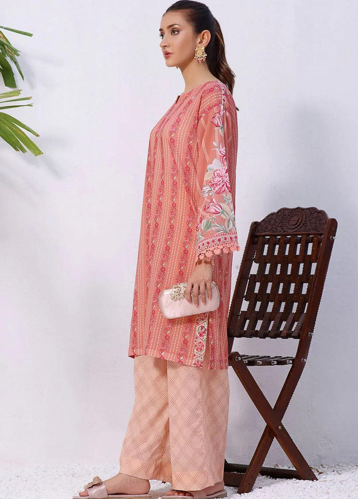 Meraki By Khas Printed Lawn Suits Unstitched 2 Piece KHS23M RKT-1909 - Summer Collection