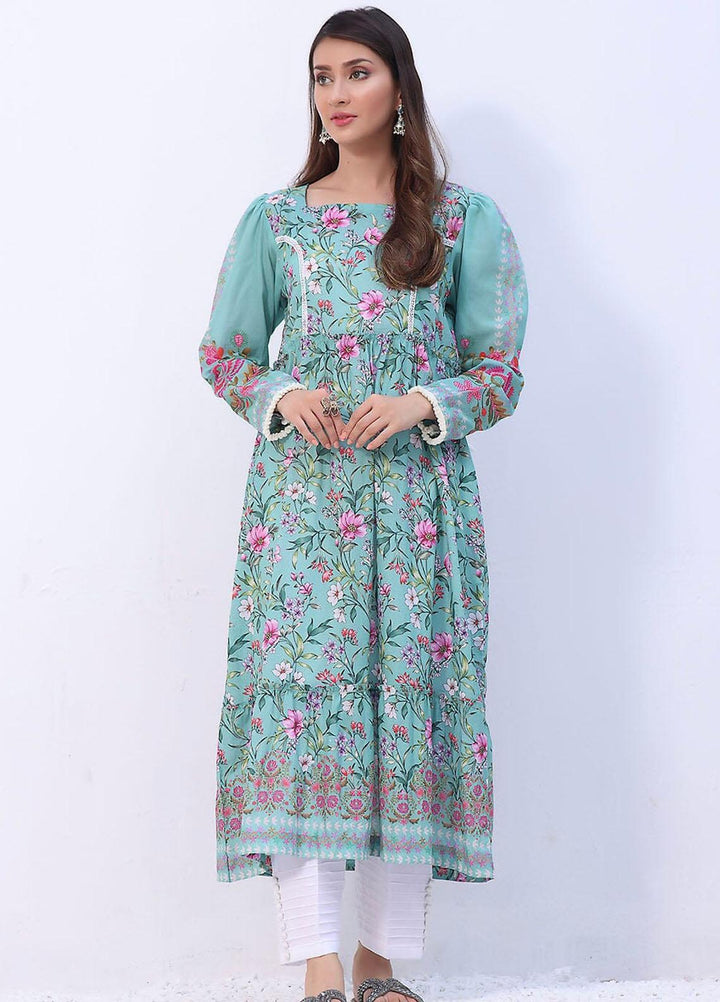 Meraki By Khas Printed Lawn  Unstitched Kurties KHS23M DR-1916 - Summer Collection