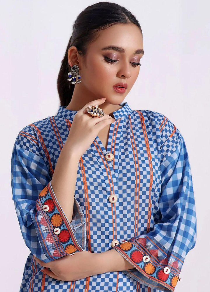 Meraki By Khas Printed Lawn  Unstitched Kurties KHS23M DR-1917 - Summer Collection