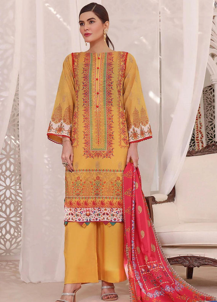 Meraki By Khas Printed Lawn Suits Unstitched 3 Piece KHS23M KLA-1866 - Summer Collection