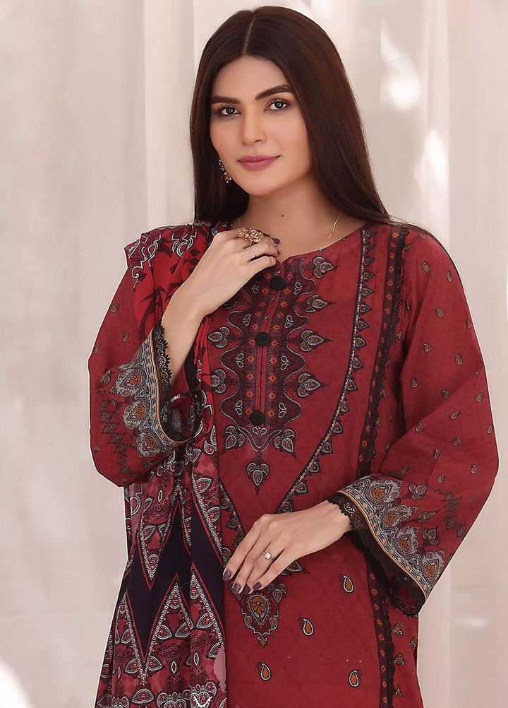 Meraki By Khas Printed Lawn Suits Unstitched 3 Piece KHS23M KLA-1867 - Summer Collection