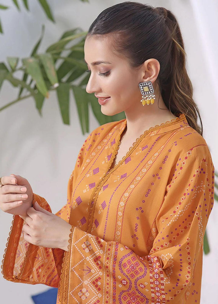 Meraki By Khas Printed Lawn  Unstitched Kurties KHS23M DR-1919 - Summer Collection