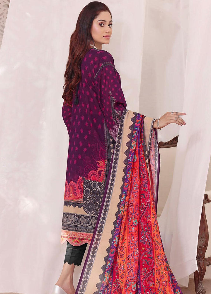 Meraki By Khas Printed Lawn Suits Unstitched 3 Piece KHS23M KLA-1868 - Summer Collection