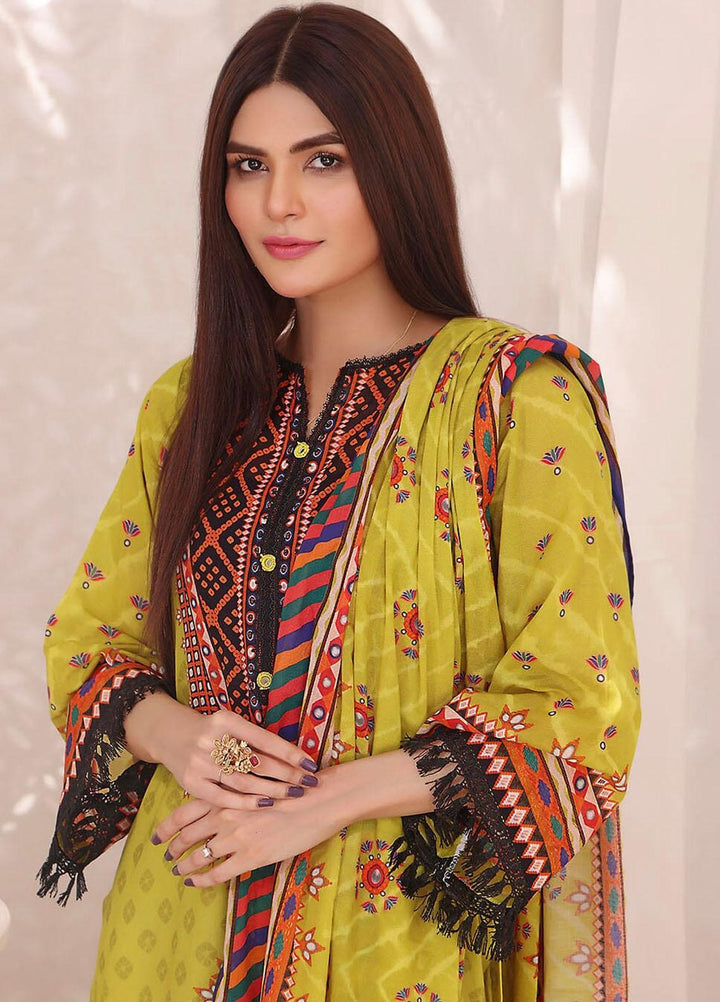 Meraki By Khas Printed Lawn Suits Unstitched 3 Piece KHS23M KLA-1870 - Summer Collection