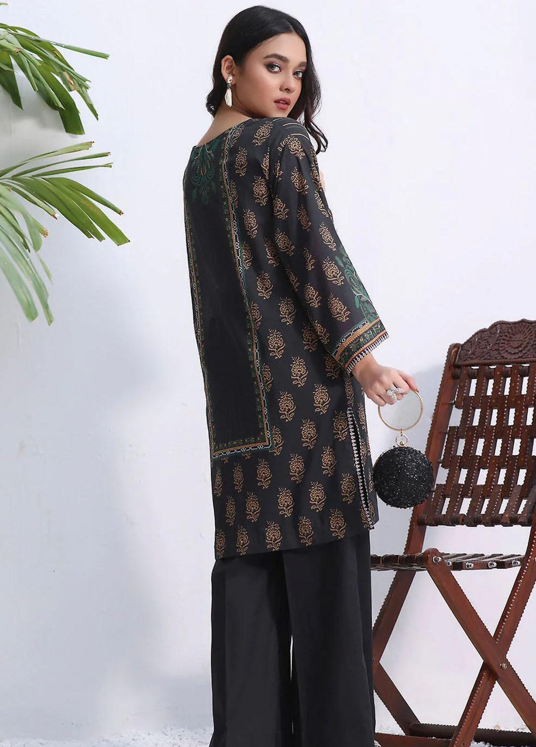 Meraki By Khas Printed Lawn Suits Unstitched 2 Piece KHS23M RKT-1896 - Summer Collection