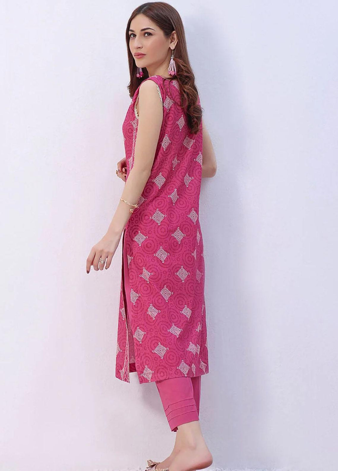 Meraki By Khas Printed Lawn Suits Unstitched 2 Piece KHS23M RKT-1898 - Summer Collection