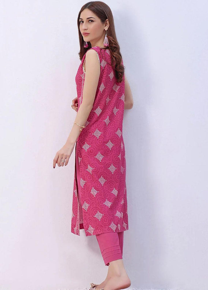 Meraki By Khas Printed Lawn Suits Unstitched 2 Piece KHS23M RKT-1898 - Summer Collection