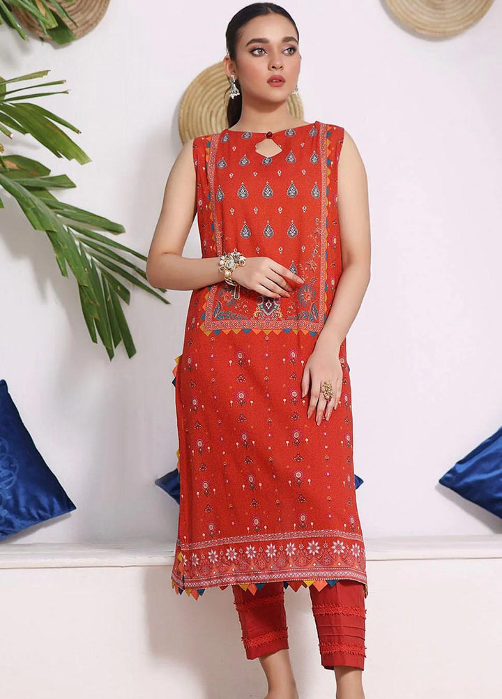 Meraki By Khas Printed Lawn Suits Unstitched 2 Piece KHS23M RKT-1900 - Summer Collection