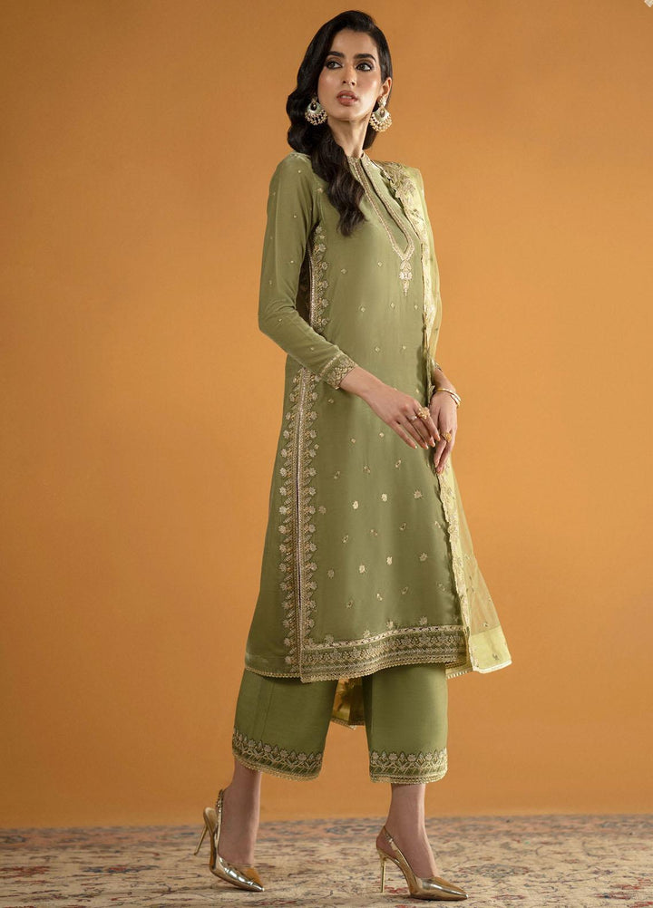 Meraki By Seran Embroidered Velvet Suits Unstitched 3 Piece SRN23MK D-01 Mashq - Formal Collection